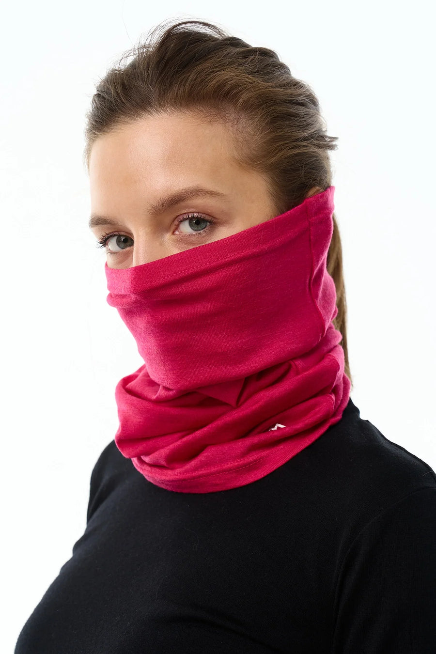 Merino Neck Gaiter 165 Lollipop Purple