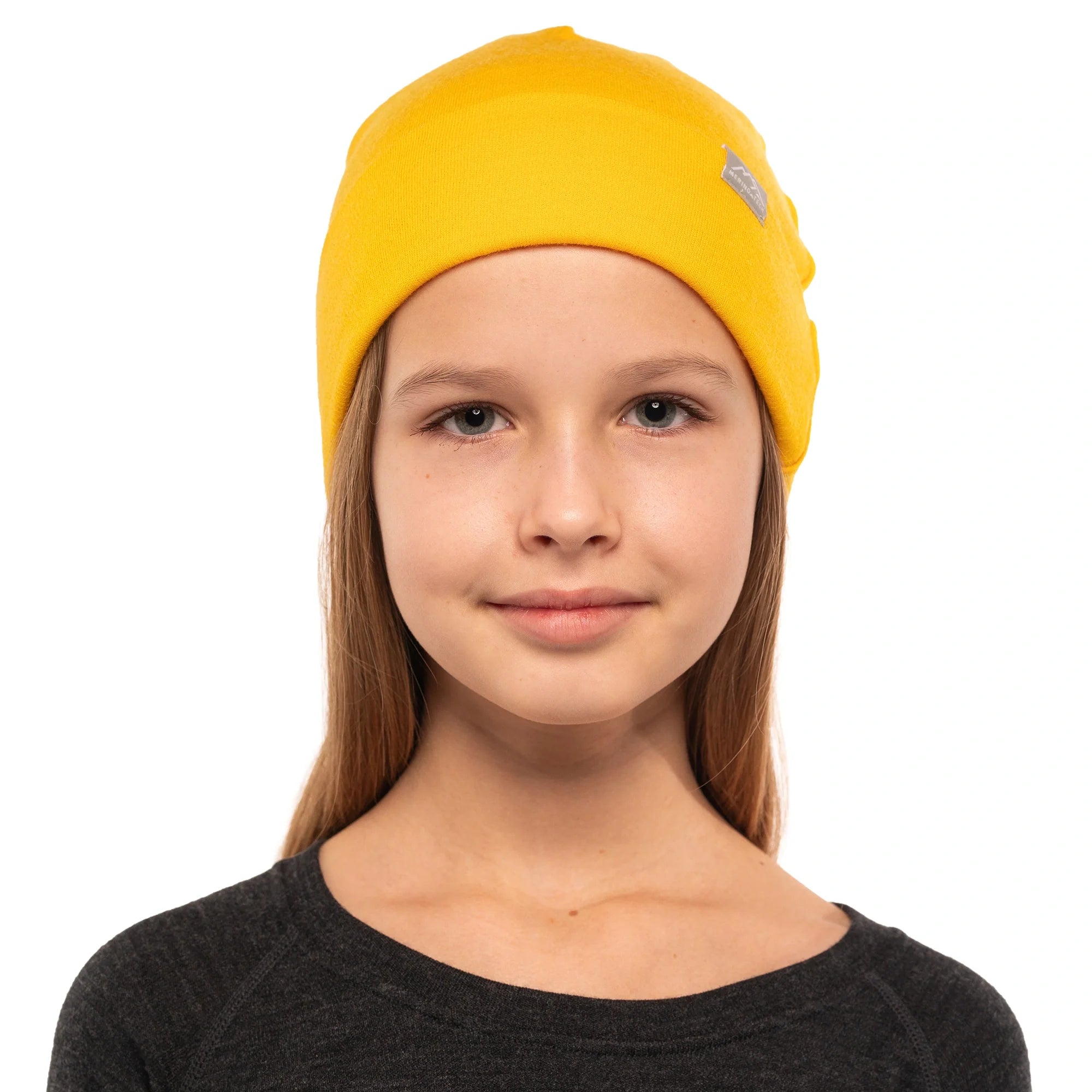 Kids' Beanie Mustard