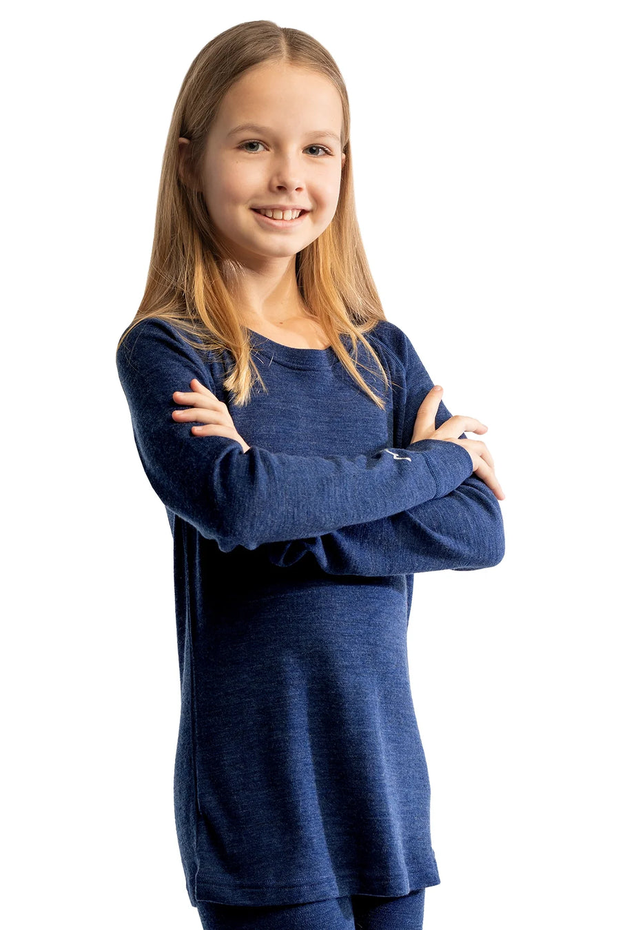 Kids' Merino Wool Long Sleeve 250 Navy