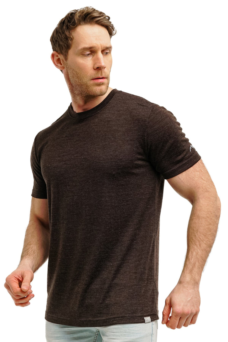 Men's Merino T-shirt 180 Metal Grey (+socks)