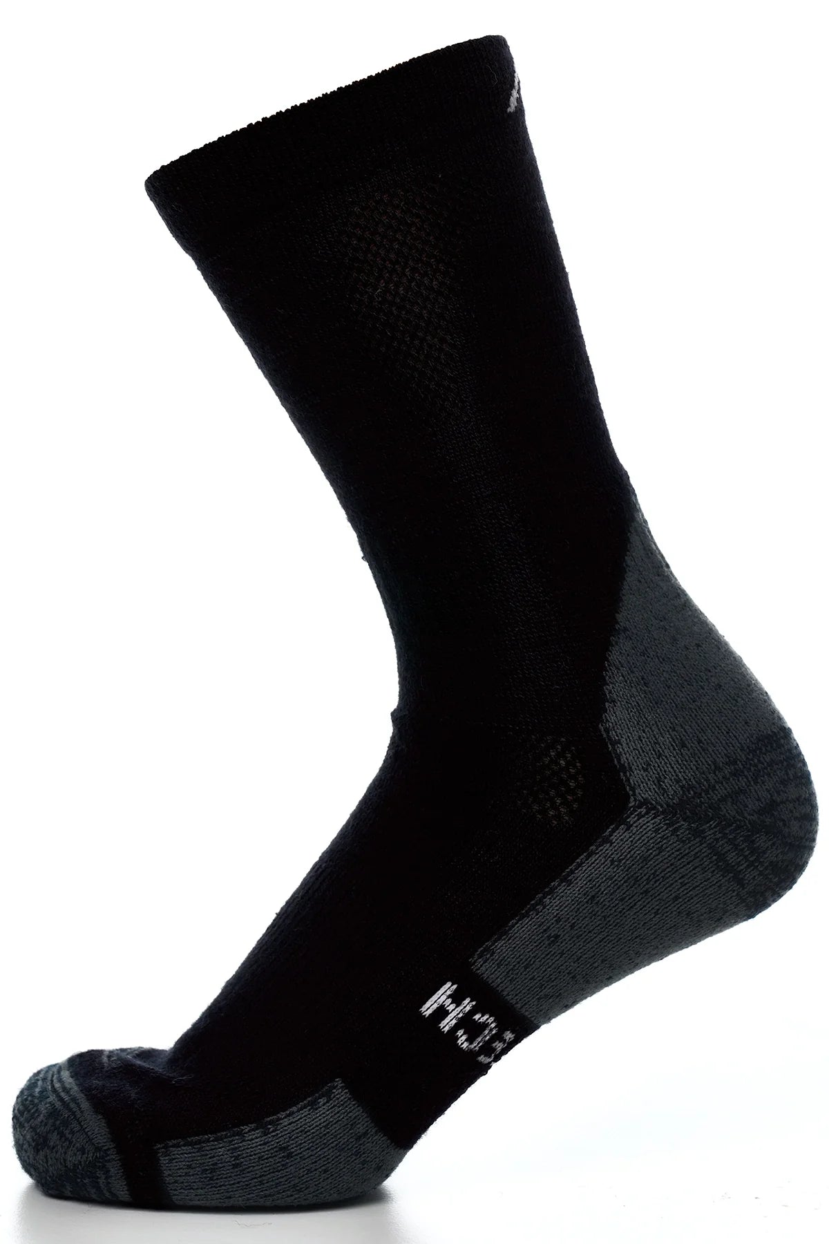 Merino Wool Hiking Socks - Multicolor: Black, Cloud Grey, Creamy
