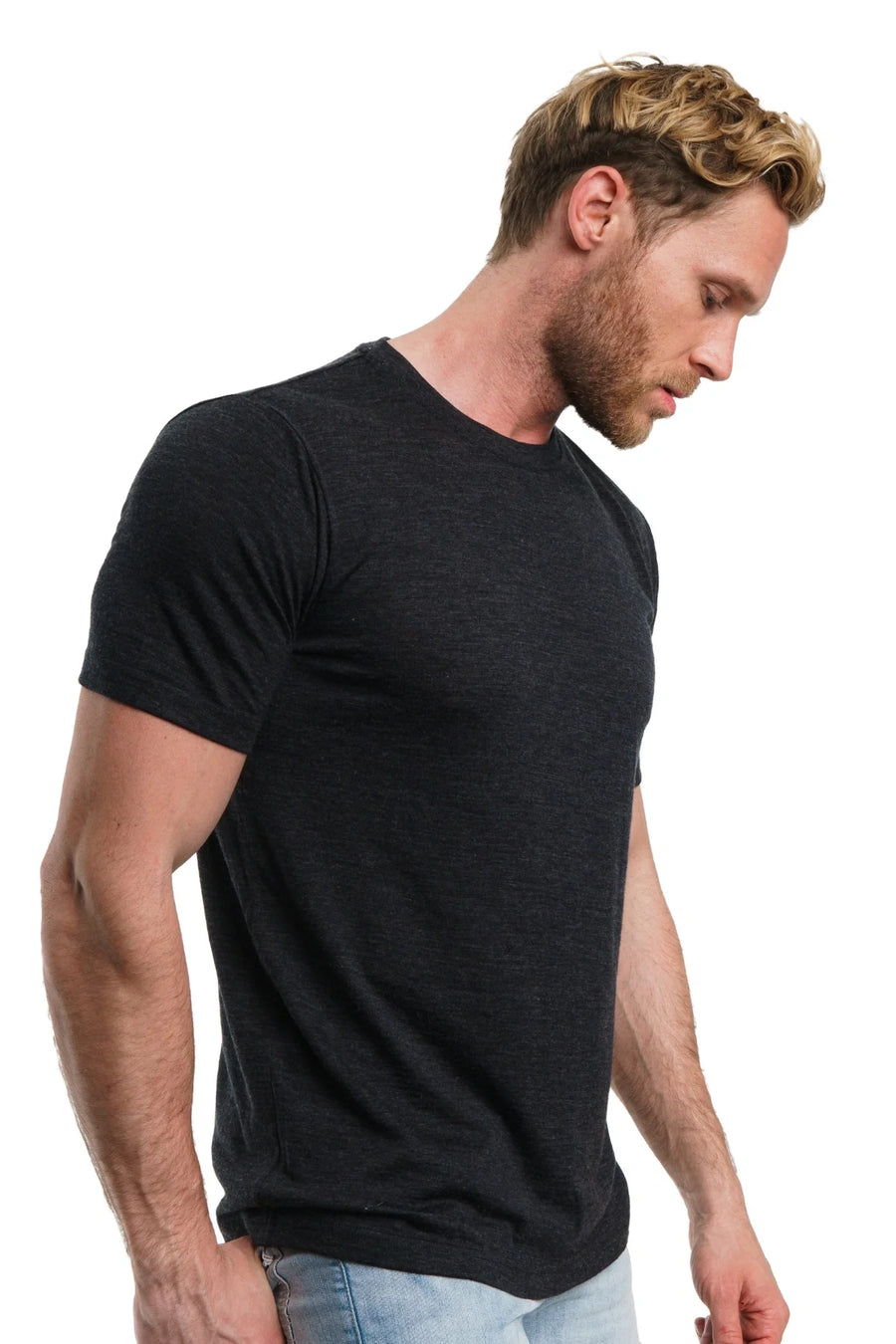 Men's Merino T-shirt 180 Charcoal Grey (+socks)