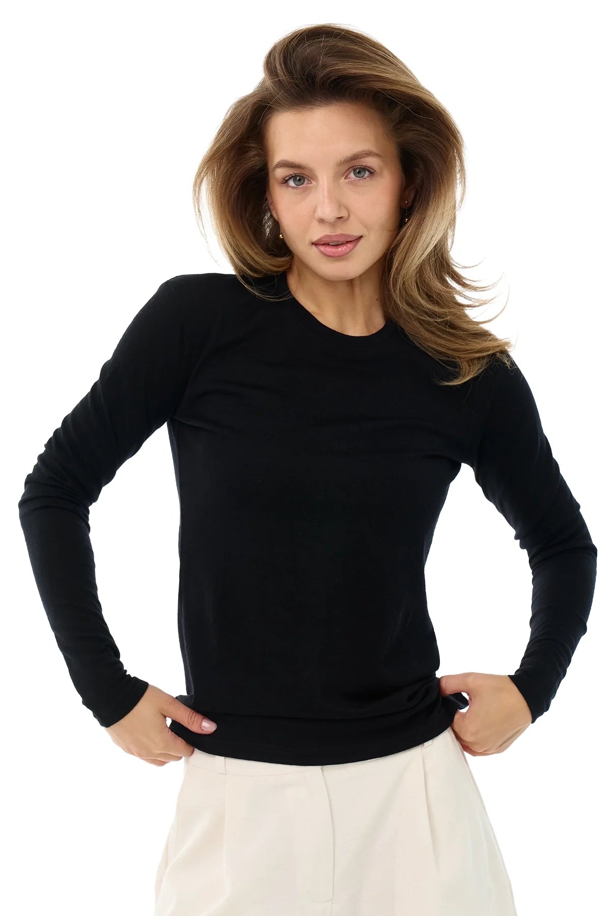 Women's Merino Long Sleeve 190 Black