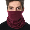 Merino Neck Gaiter 165 Burgundy Wine