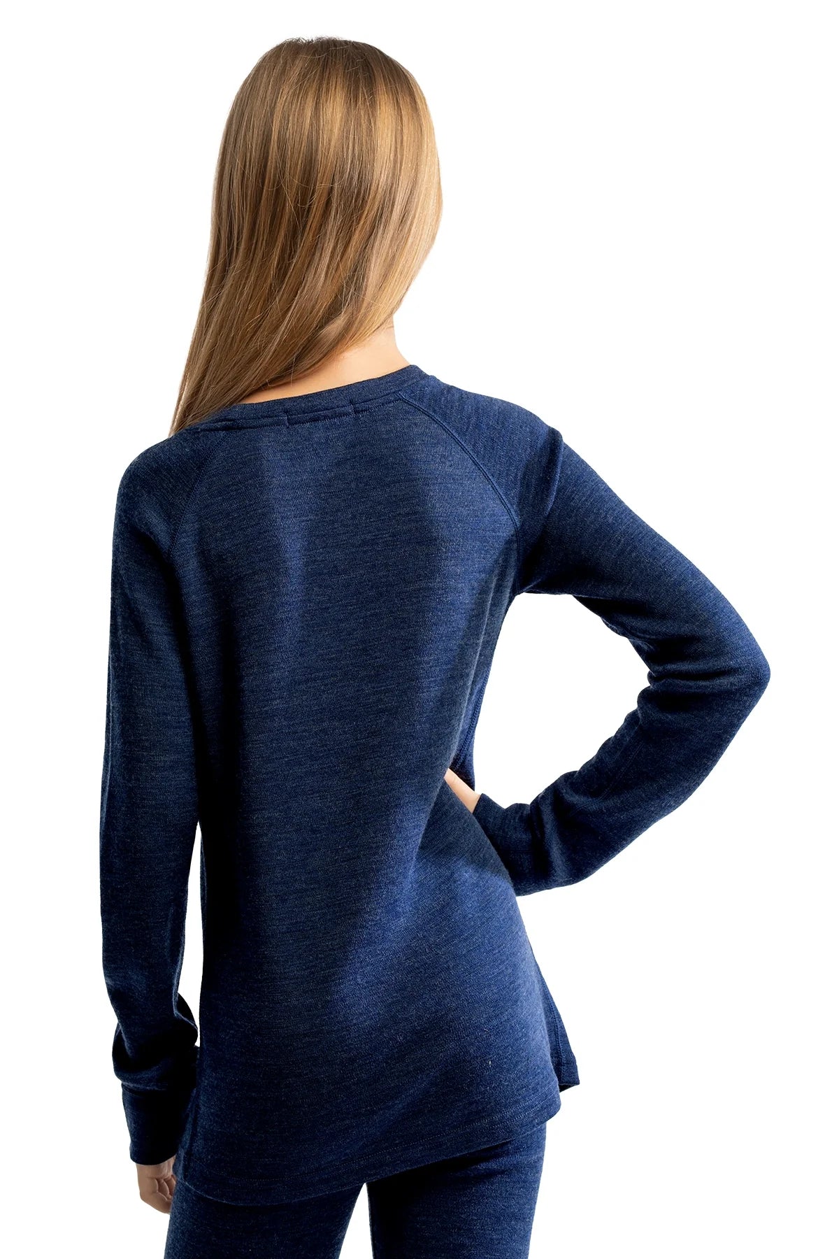 Kids' Merino Wool Long Sleeve 250 Navy