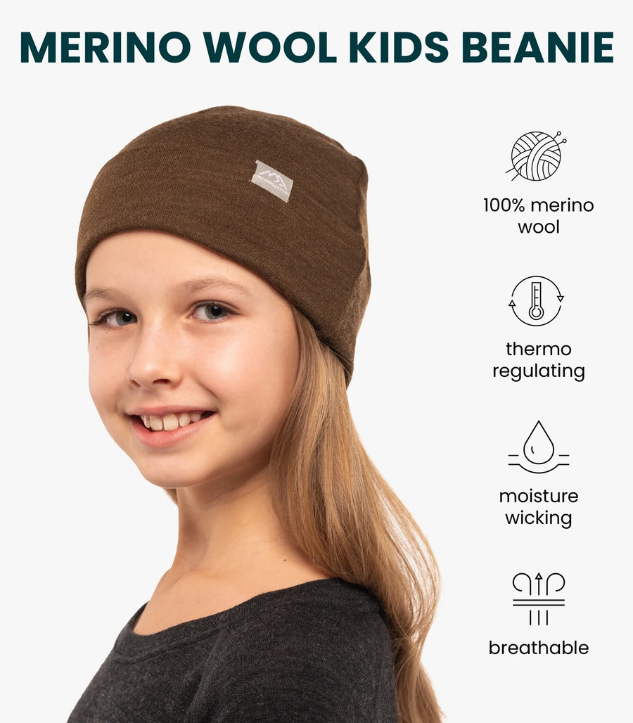 Kids' Beanie Turtle Green