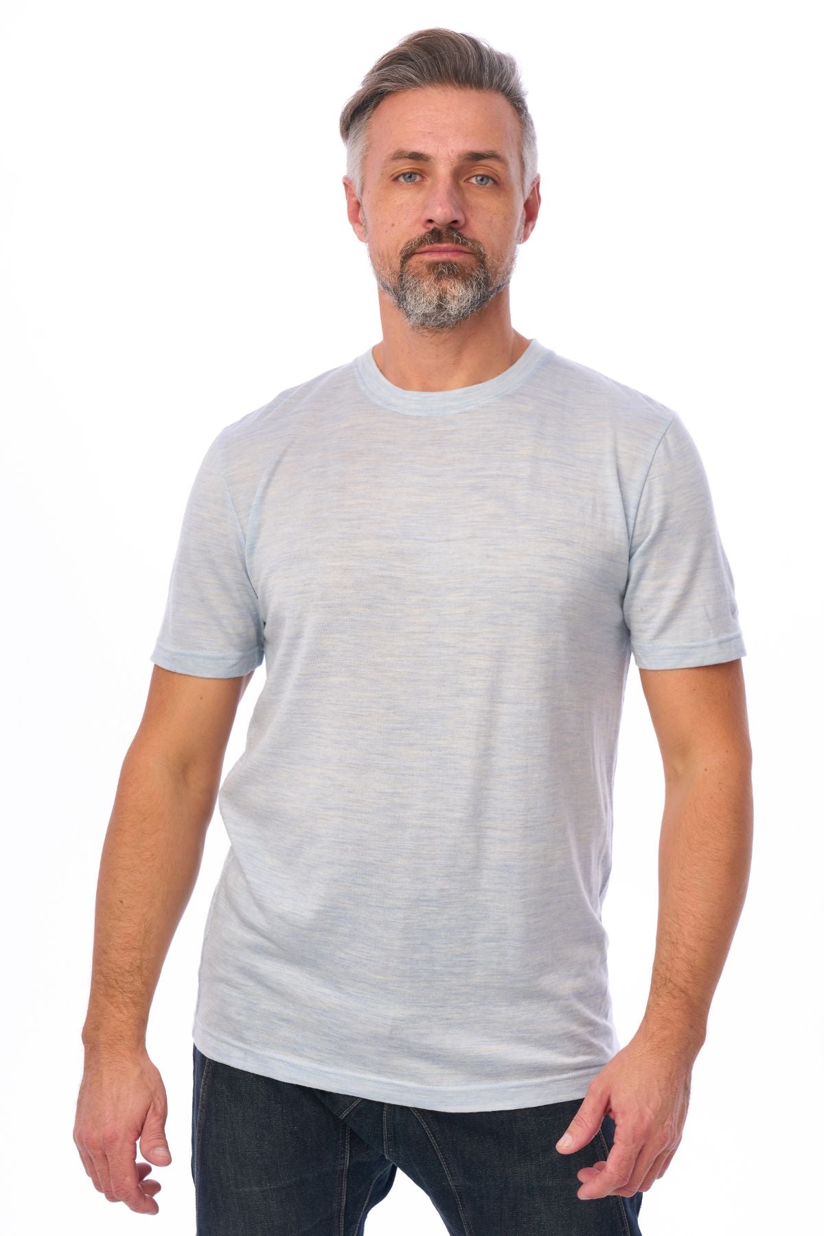 Men's Merino T-shirt 180 Cloud Melange