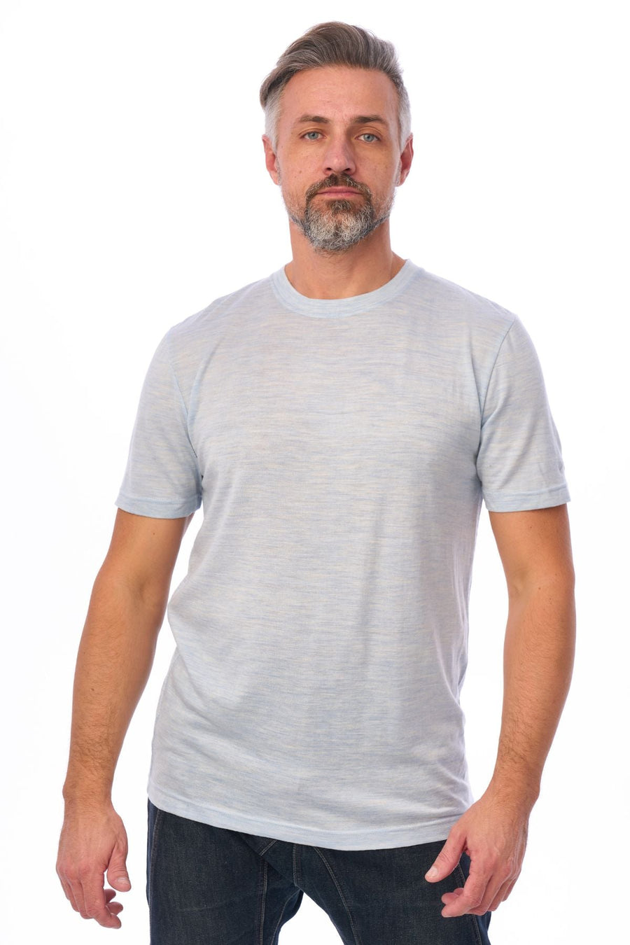 Men's Merino T-shirt 180 Cloud Melange