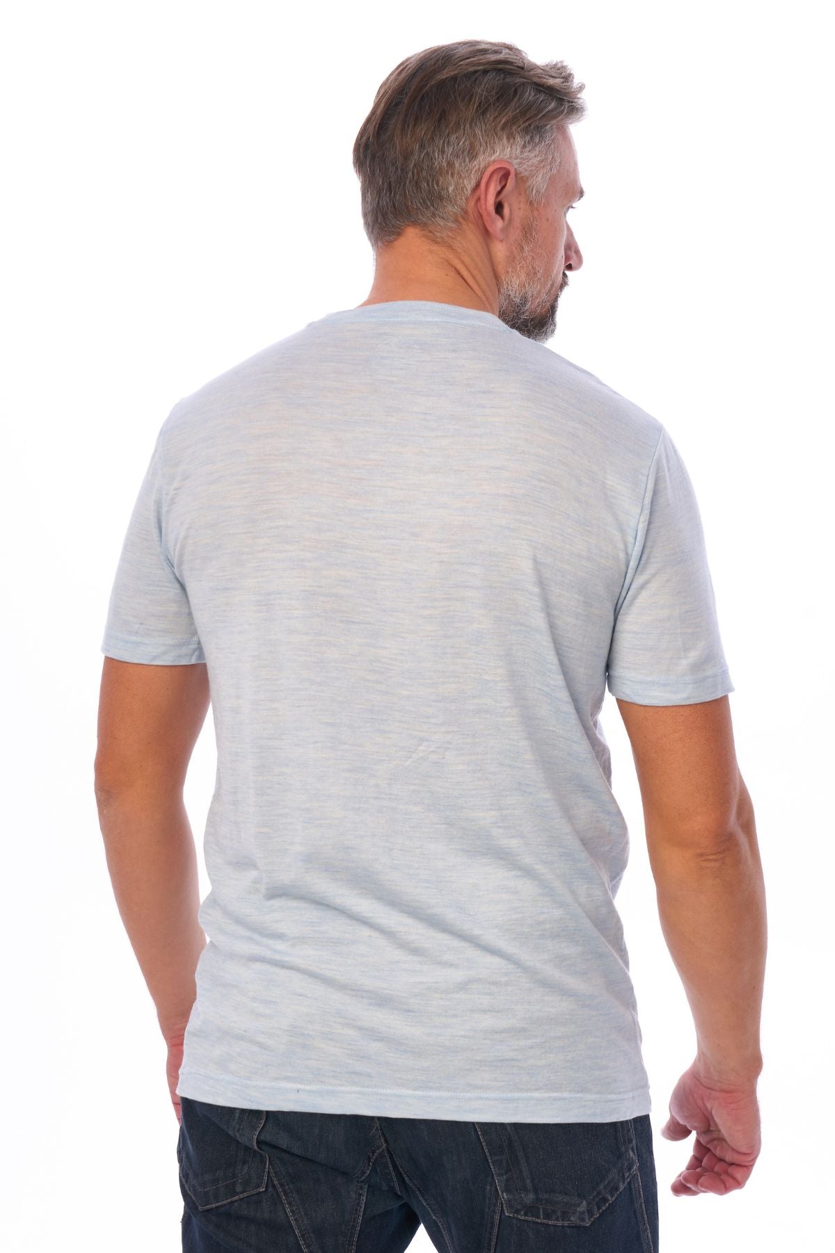 Men's Merino T-shirt 180 Cloud Melange
