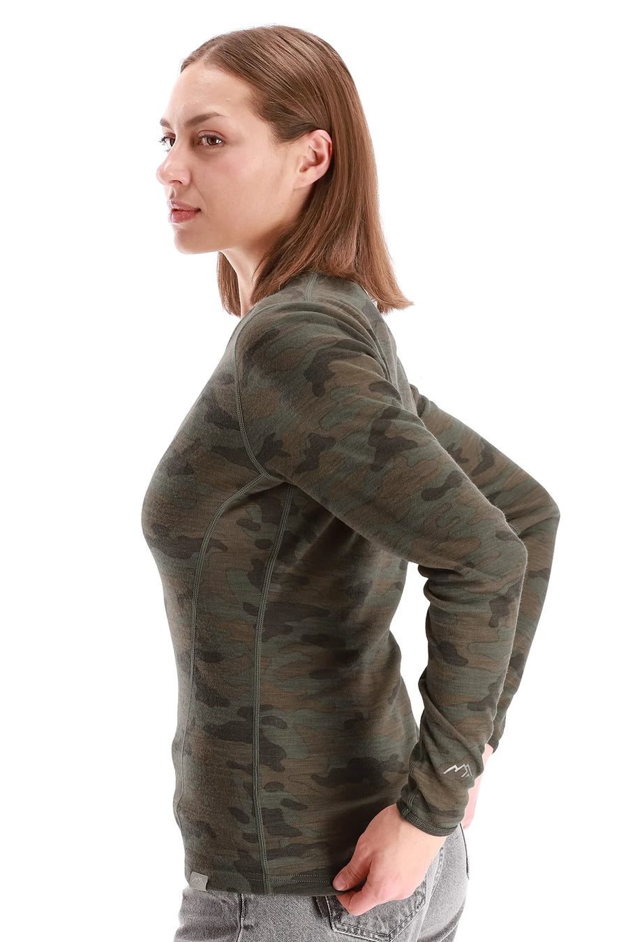 Women's Merino Long Sleeve 250 Camo