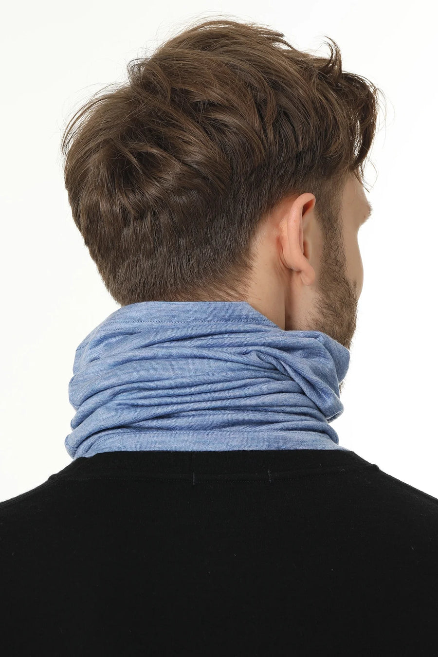 Merino Neck Gaiter 165 Deep Blue