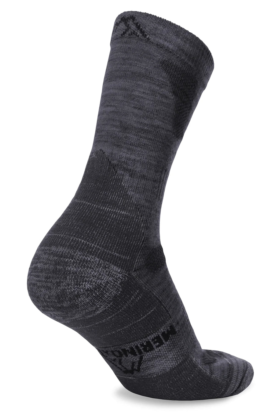 Merino Wool Hiking Socks - Multicolor: Black, Charcoal, Cloud Grey