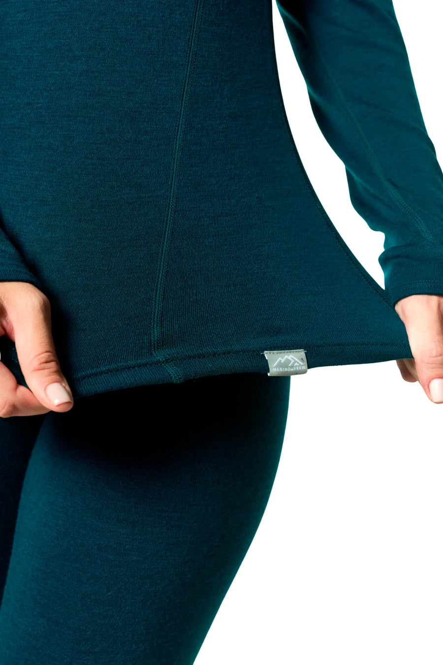Women's Merino Long Sleeve 320 Deep Teal