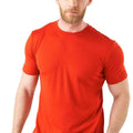 Men's Merino T-shirt Maroon Red