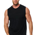 Men's Merino Wool Tank Top Black