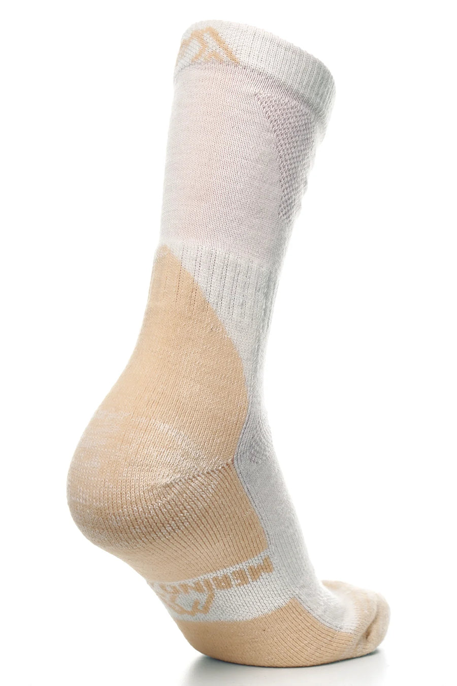 Merino Wool Hiking Socks - Multicolor: Black, Cloud Grey, Creamy