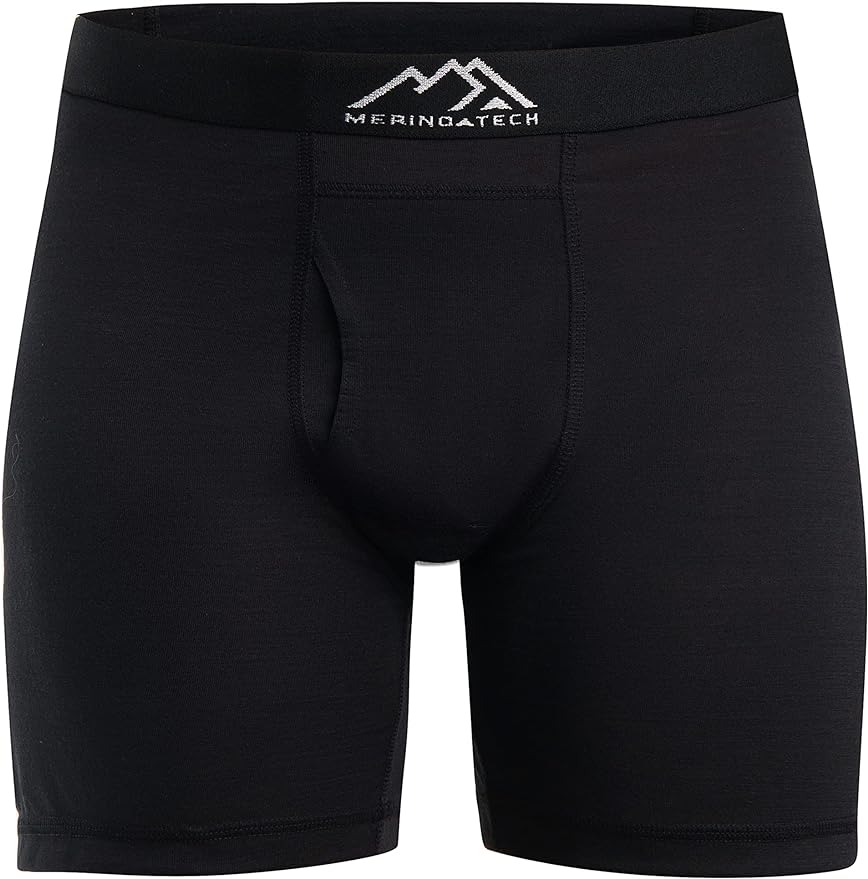 Men's Merino Boxers 150 Black (1 Pack)