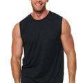 Men's Merino Wool Tank Top Charcoal Grey
