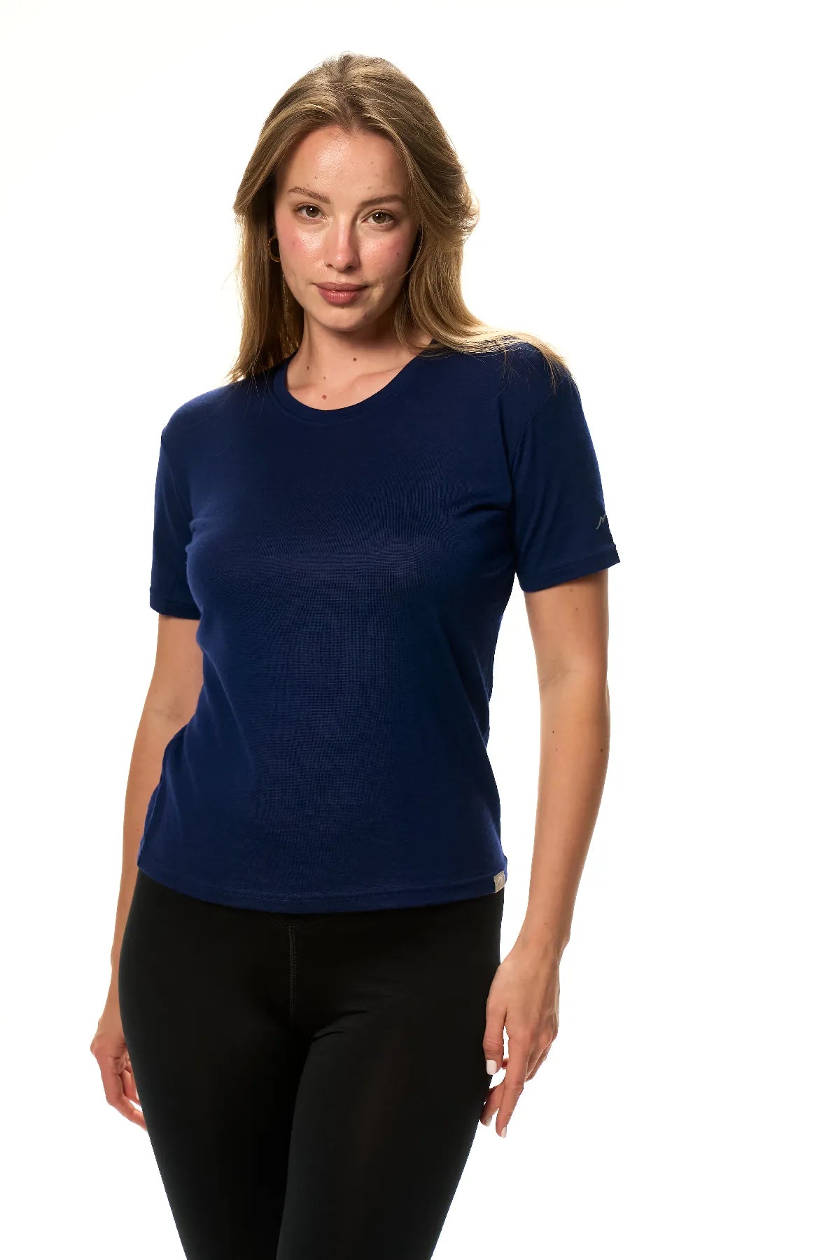 Women's Merino T-shirt 180 Deep Navy | Crewneck