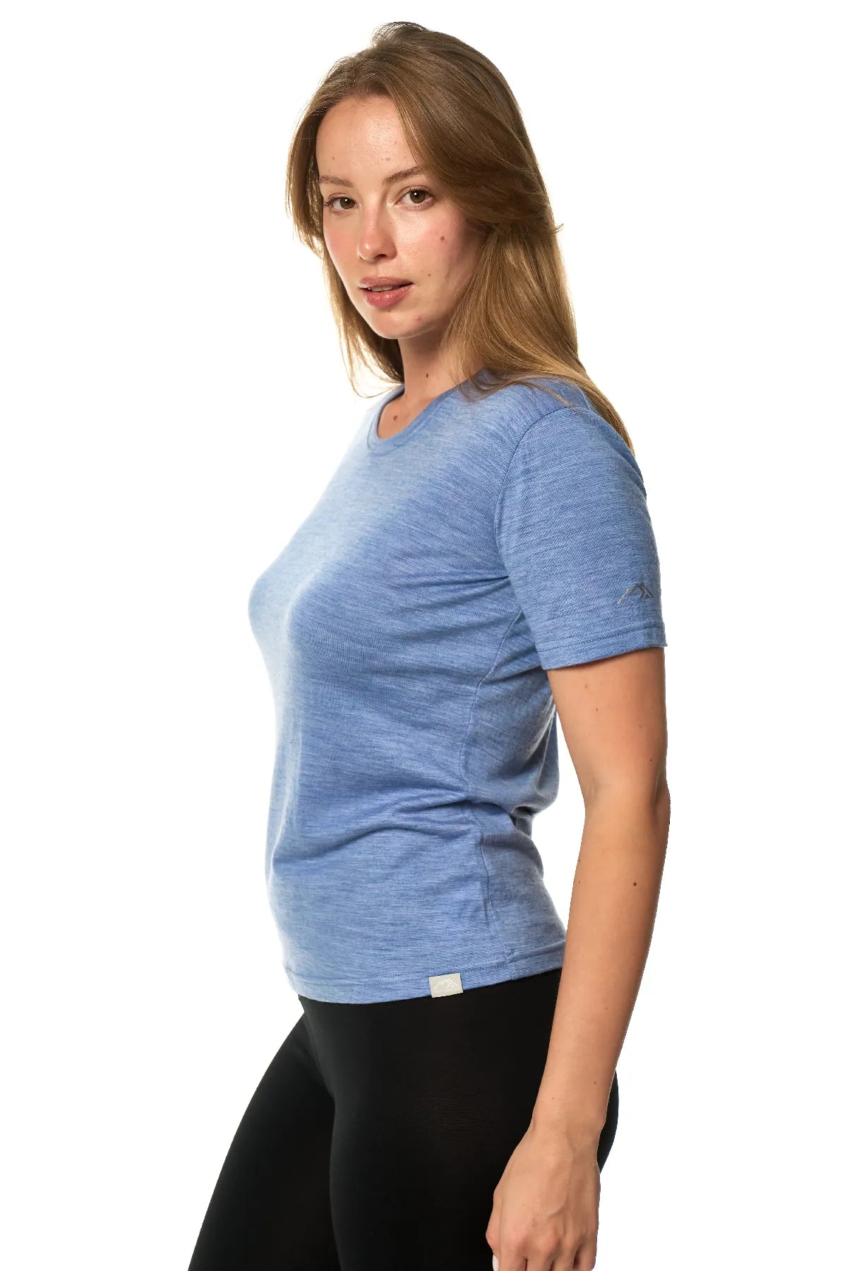 Women's Merino T-shirt 180 Dark Blue | Crewneck