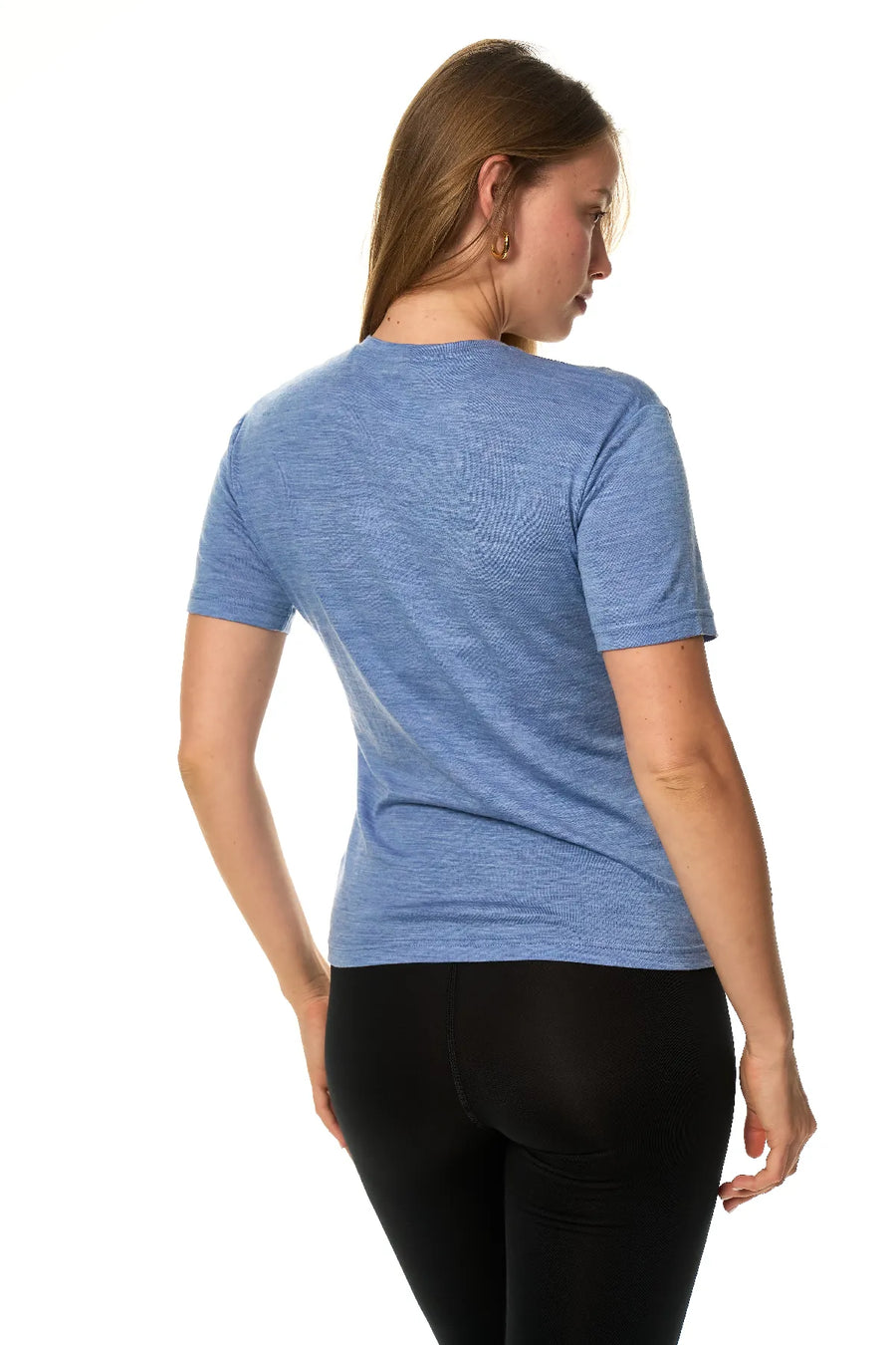 Women's Merino T-shirt 180 Dark Blue | Crewneck