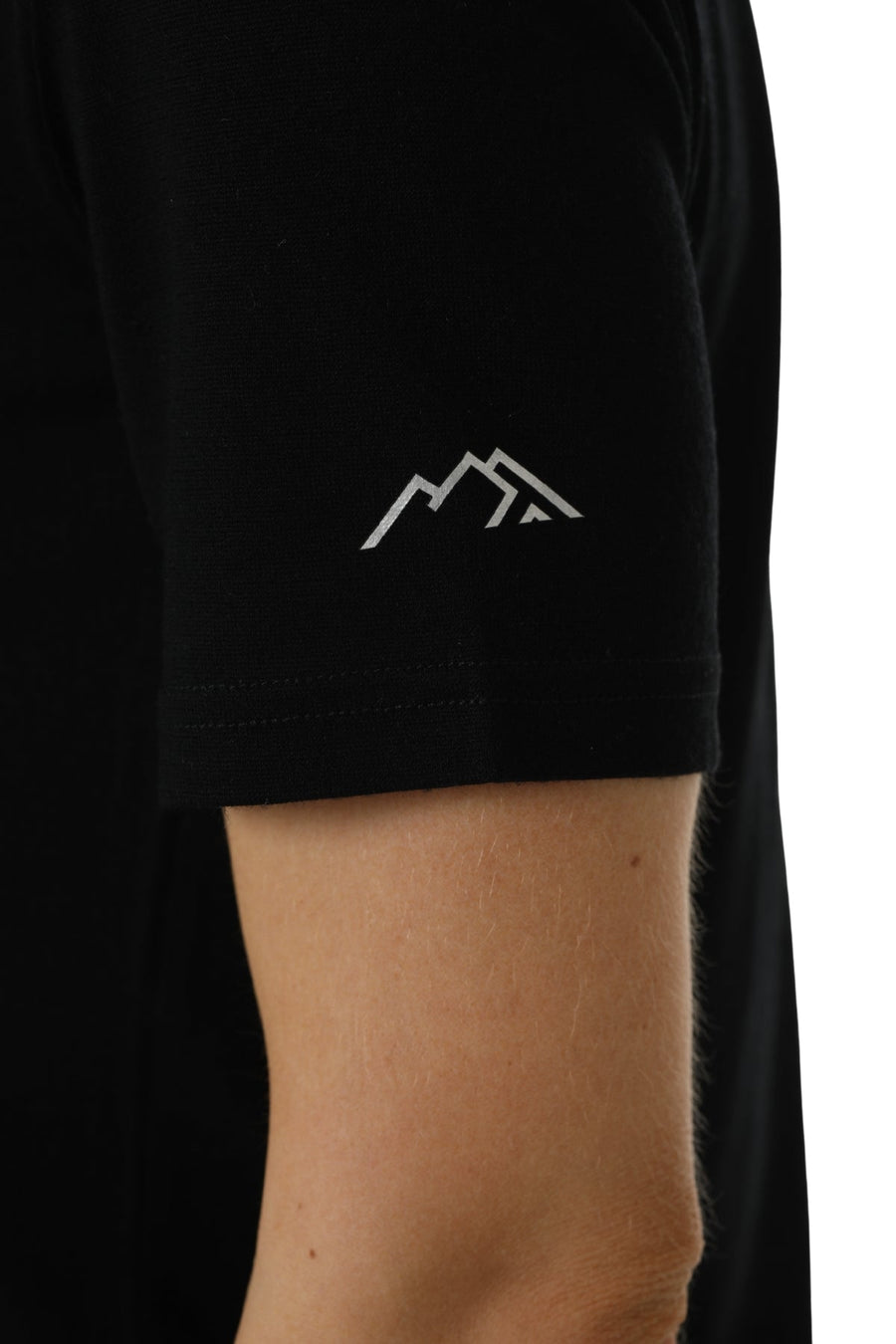 Women's Merino T-shirt 180 Black | Crewneck (+socks)