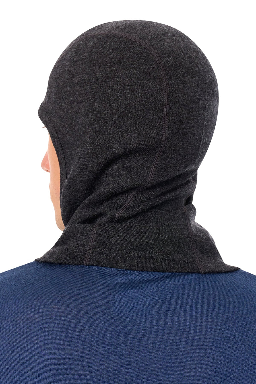 Merino Wool Balaclava Charcoal Grey