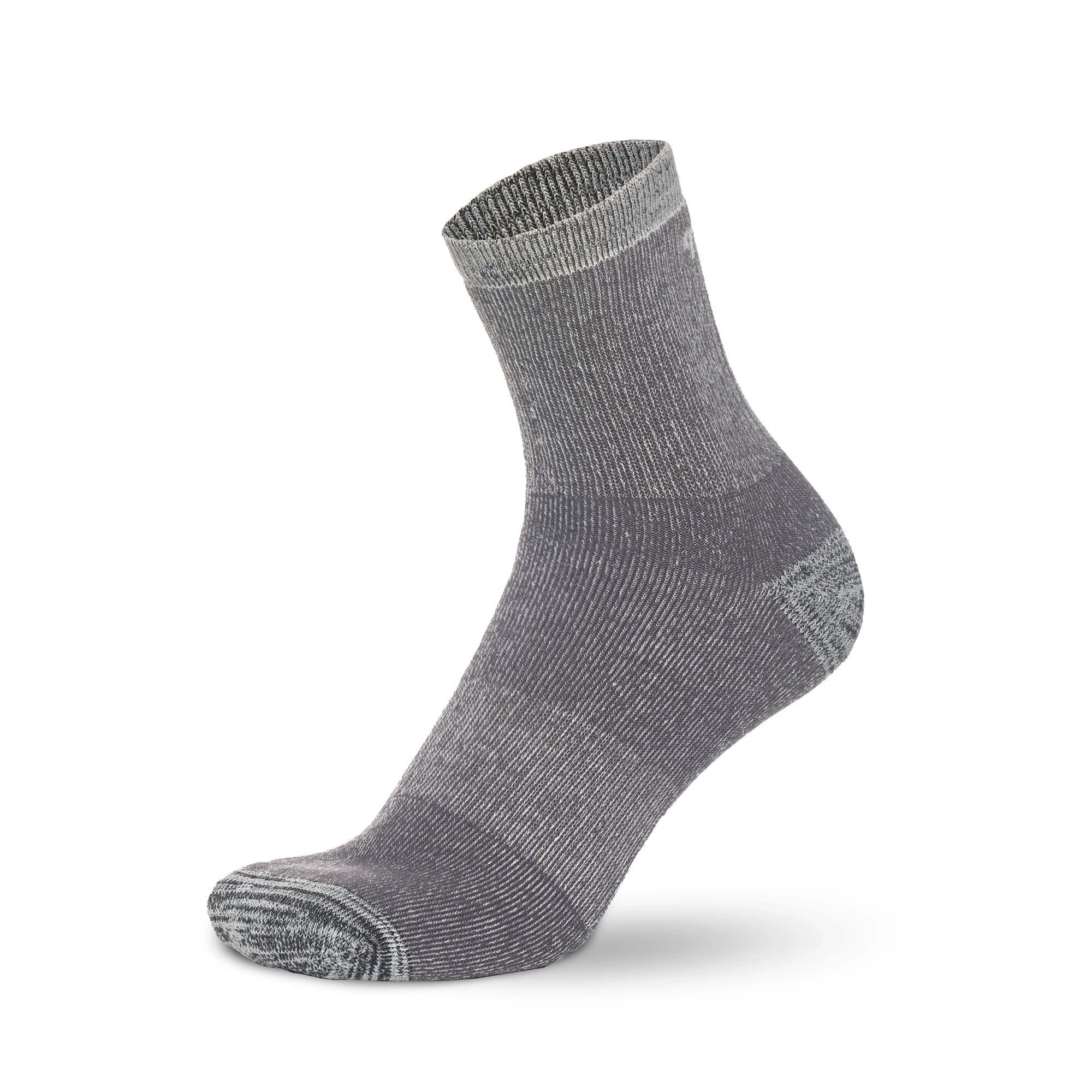 Merino Wool Running Socks - (Pack of 2) Light Grey Blue