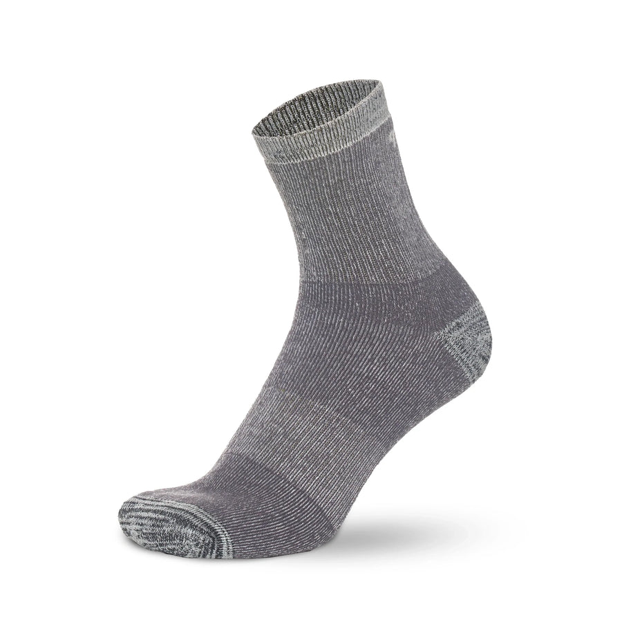 Merino Wool Running Socks - (Pack of 2) Light Grey Blue