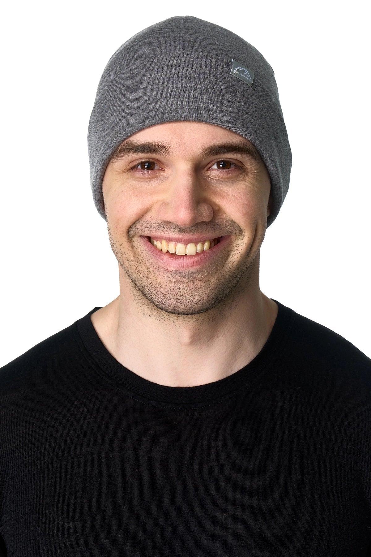 Adult Beanie Grey Melange