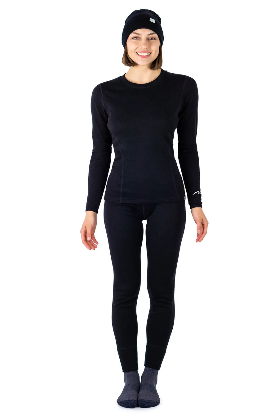 Women's Black Set + Black Beanie