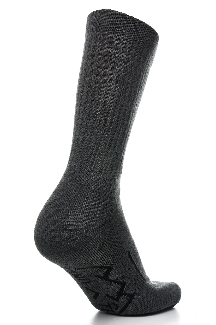 Merino Wool Hiking Socks - (Pack of 6) Steel Grey