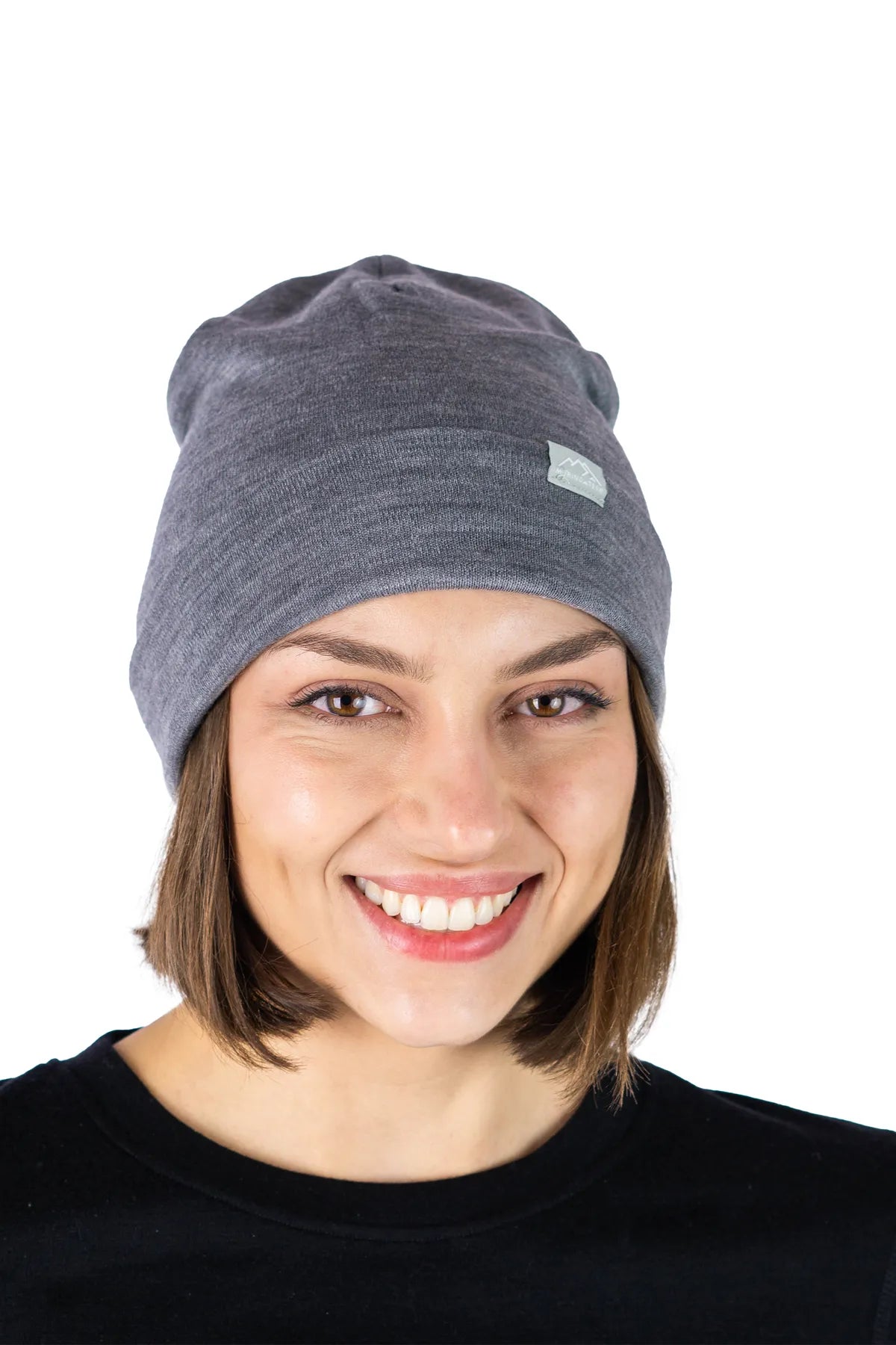 Adult Beanie Grey Melange