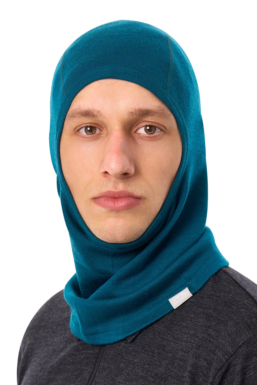 Merino Wool Balaclava Deep Teal