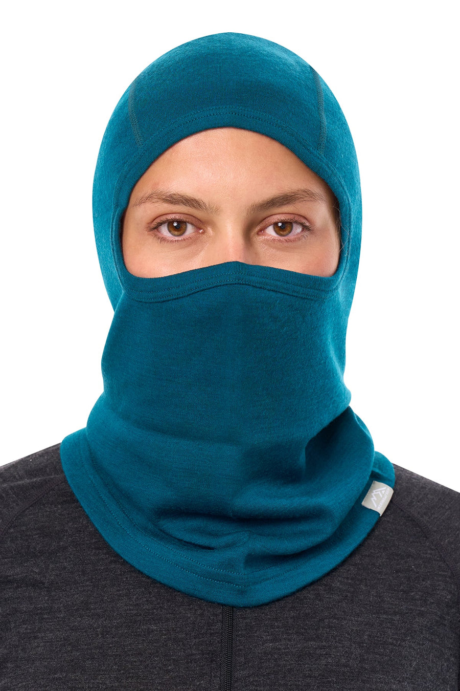 Merino Wool Balaclava Deep Teal