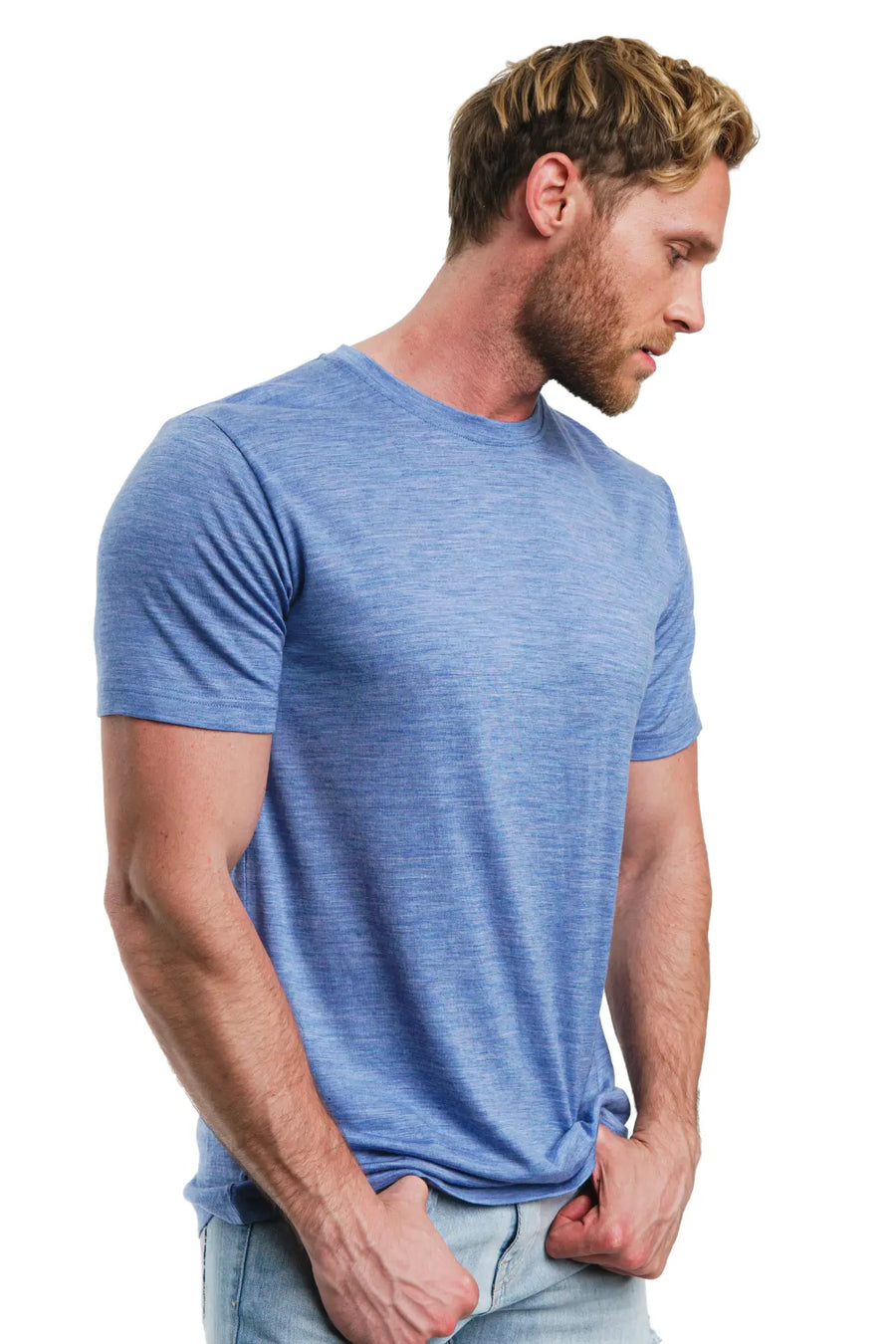 Men's Merino T-shirt 180 Woodland Grey Melange