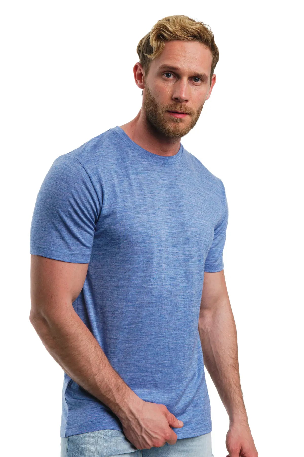 Men's Merino T-shirt 180 Woodland Grey Melange