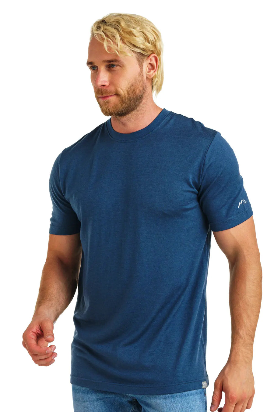 Men's Merino T-shirt 180 Denim Blue