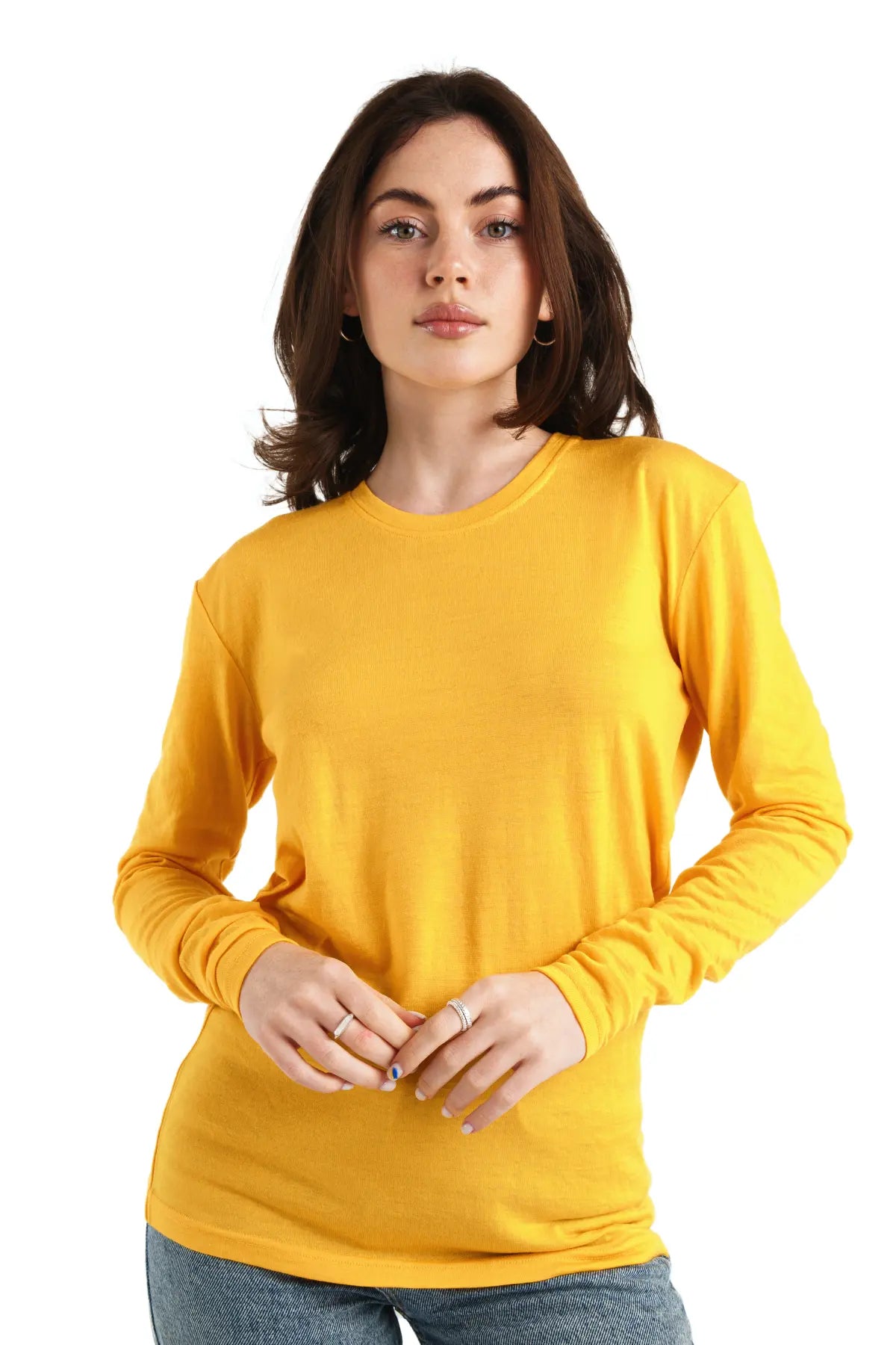 Women's Merino Long Sleeve 165 Gold Merino