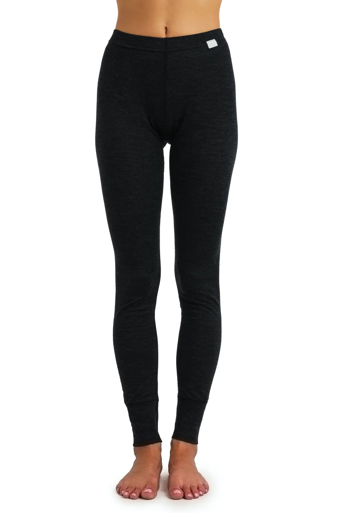 Women's Merino Pants 165 Heathered Black