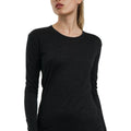 Women's Merino Long Sleeve 165 Charcoal