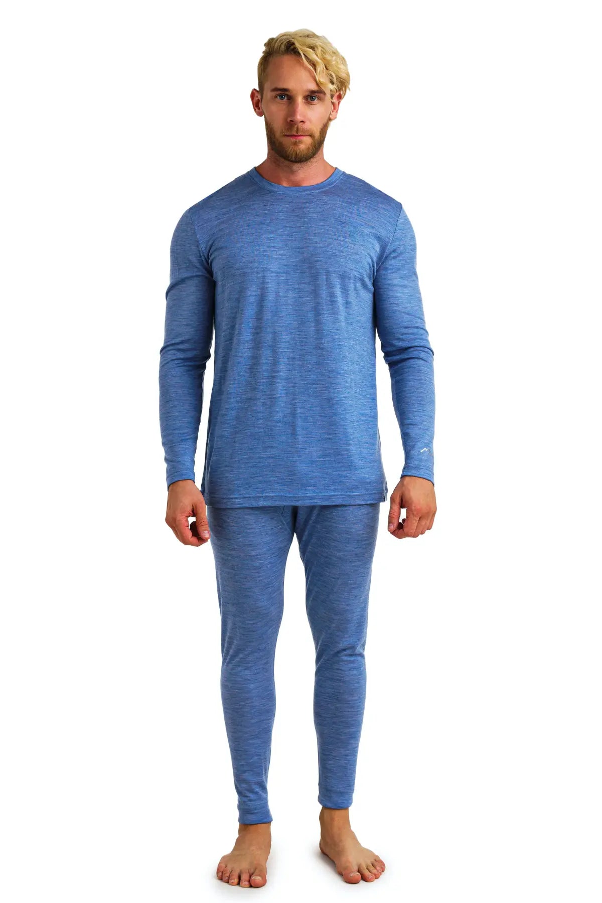 Men's Merino Thermal Set 165 Deep Blue