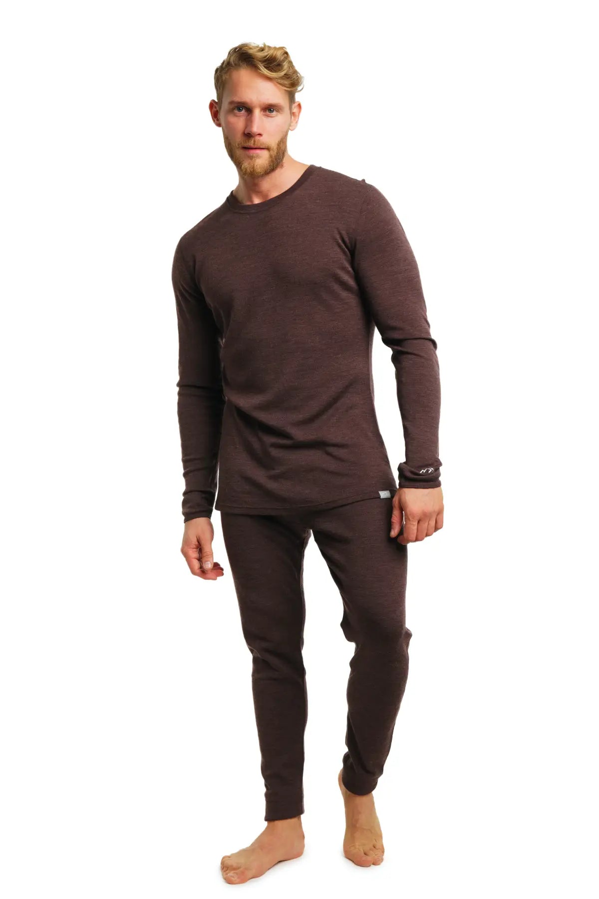 Men's Merino Thermal Set 250 Chocolate