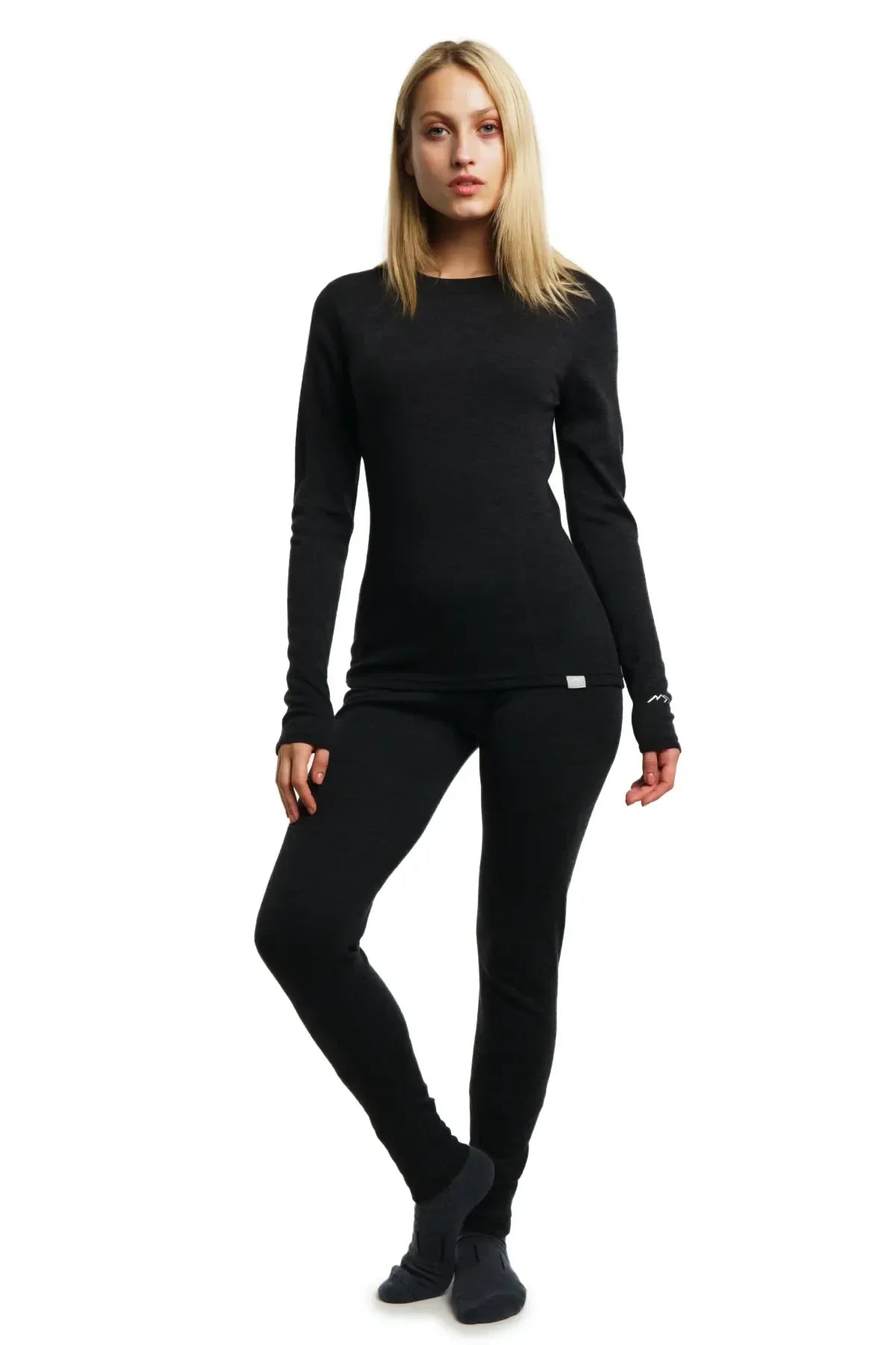Women's Merino Thermal Set 165 Charcoal