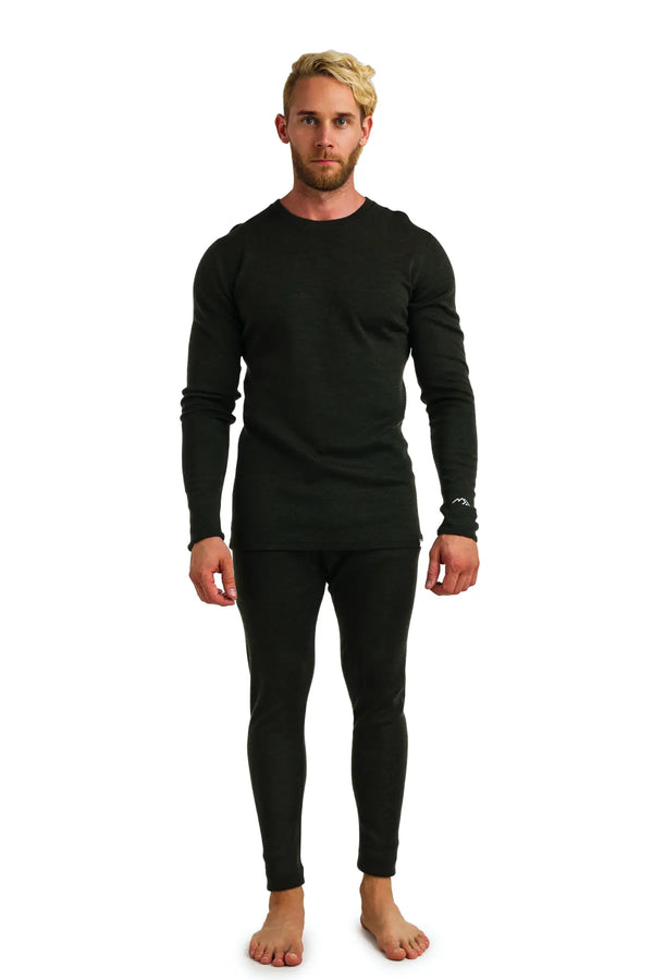 Men's Merino Thermal Set 320 Army Green