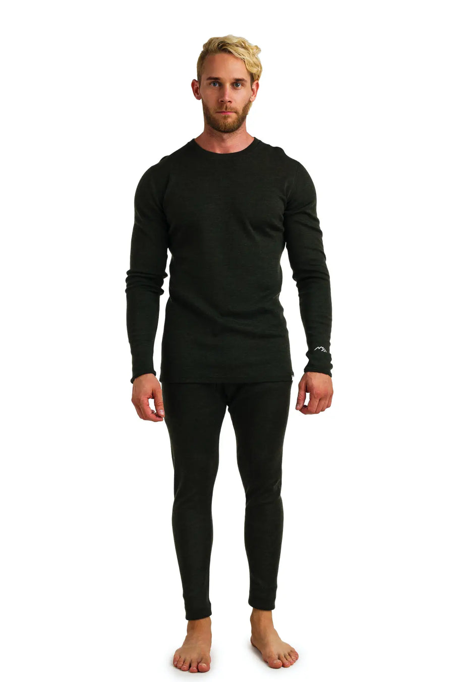 Men's Merino Thermal Set 320 Army Green