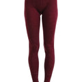 Women's Merino Pants 165 Burgundy