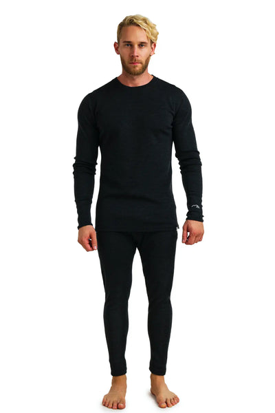 Men's Merino Thermal Set 320 Charcoal Grey