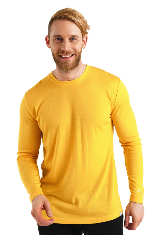 Men's Merino Long Sleeve 165 Gold