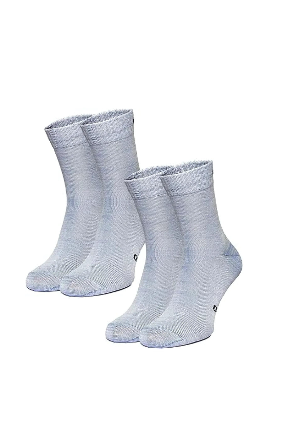 Merino Wool Running Socks - (Pack of 2) Powder Blue